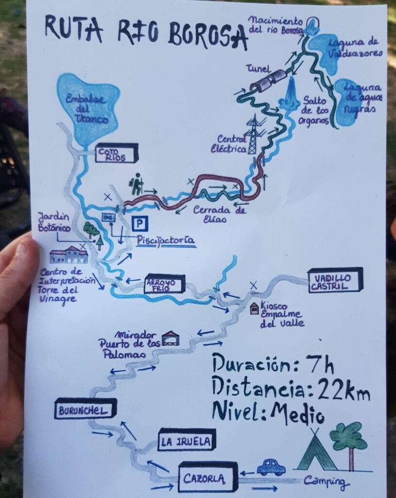 excursiones por Cazorla, Jaén, rio borosa jaen